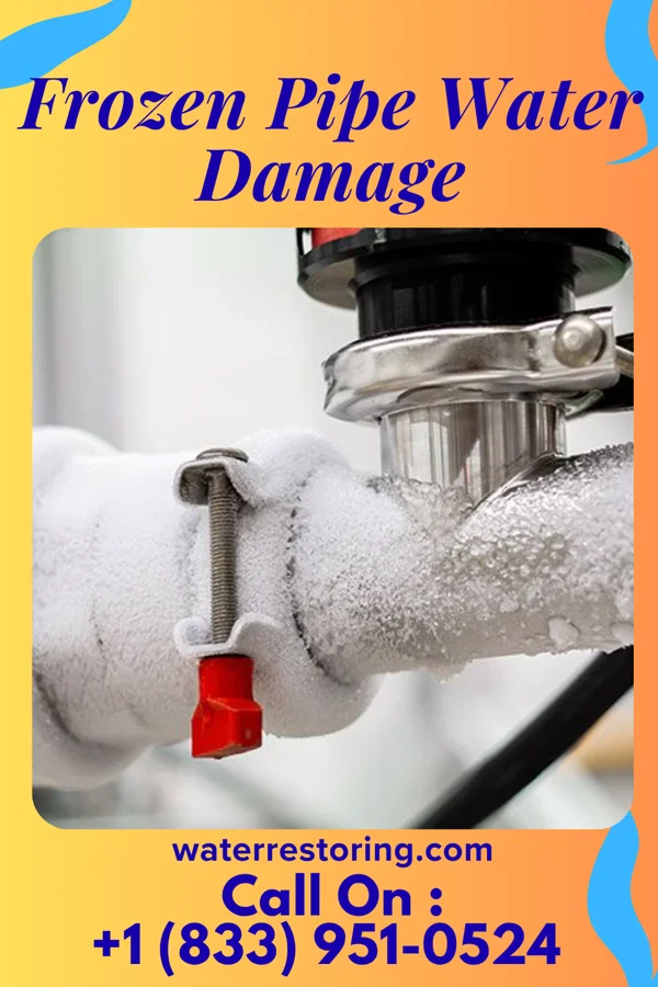 Frozen Pipe Water Damage in Bohners Lake, WI